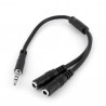 Startech Adaptateur Casque Ecouteurs/Micro séparées