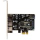 Startech carte PCI-E USB3*3+1