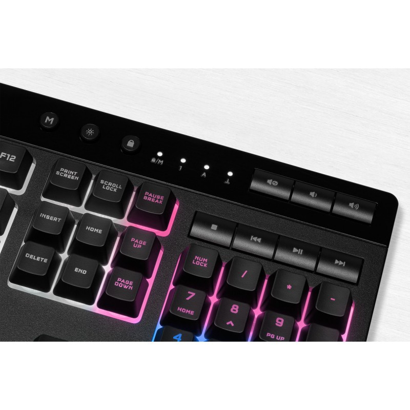 Corsair K55 RGB PRO XT clavier USB AZERTY Belge Noir - Corsair