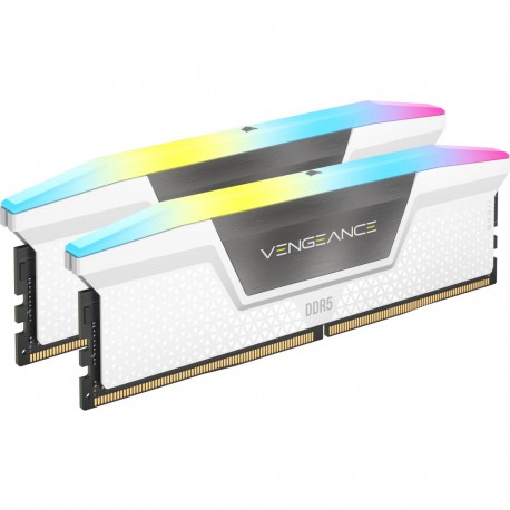 Corsair Vengeance 32 GB DDR5 6000 Mhz RGB CL36 Blanche