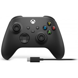 Microsoft Xbox Wireless Controller Noir + USB-C Cable